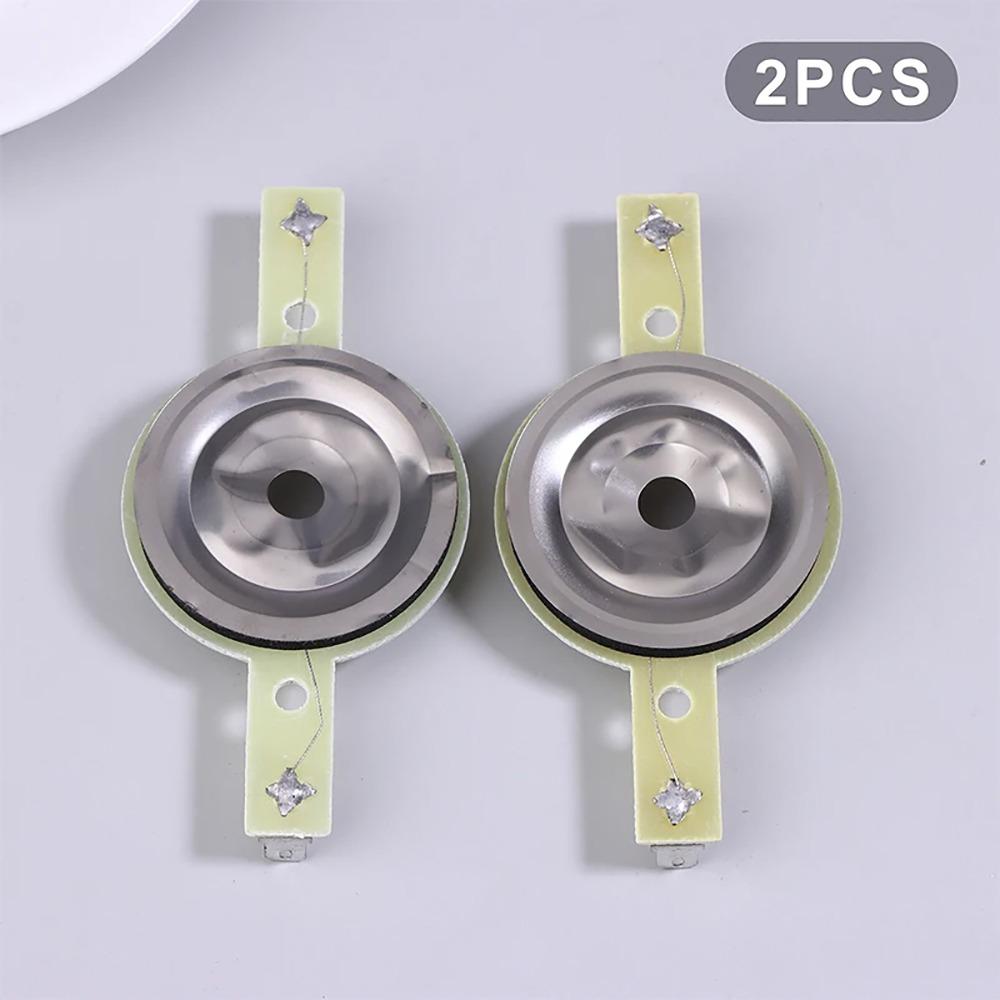 2Pcs Round Shape Speaker Treble Coil for Speaker Treble Horn Audio Equipment Maintenance Repair