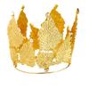 Children's Birthday Crown Tiara Baroque Alloy Ornament Full Circle Crown Cake Decoration