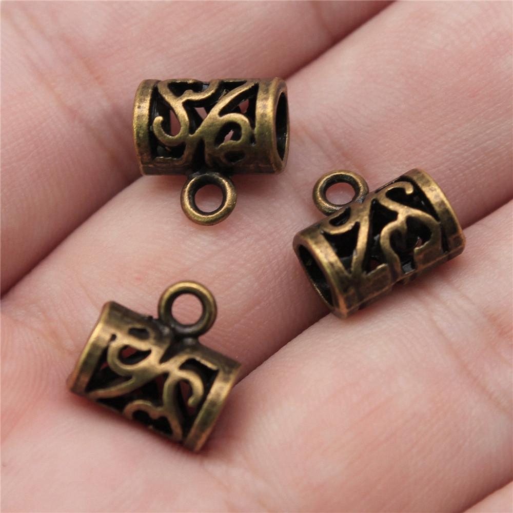Accessories Parts Pendant Head Bend Tube Kids' Jewelry Materials ZA042