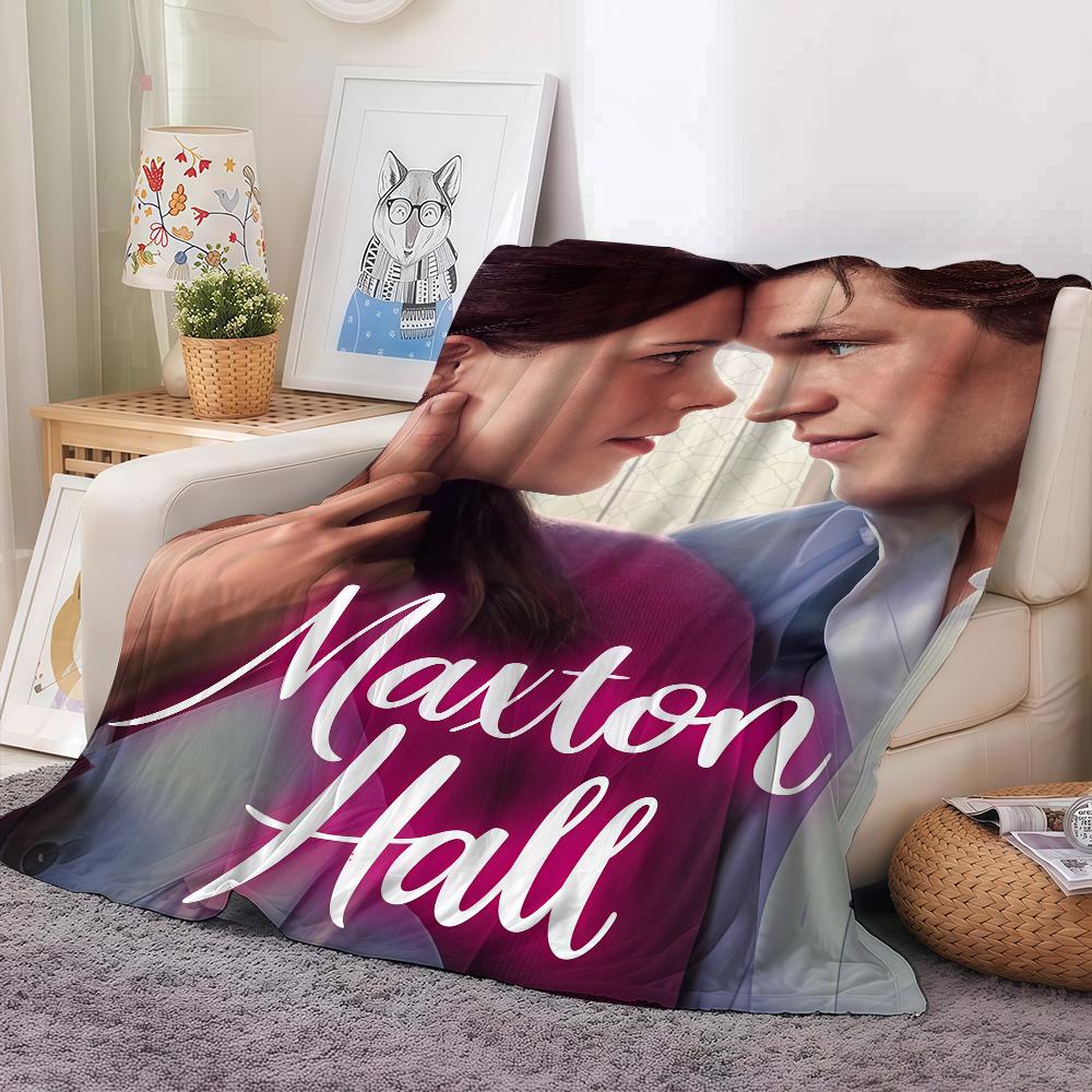 

TV Series Maxton Hall The World Between Us Blanket Warm And Soft Suitable For Bedroom Living Room Sofa Bed Office Travel Camping 30x40in