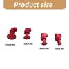 Paint Dent Fix Tool 4Pcs Glues Pulling Tabs Auto Body Paint Dent Repair Tool Dent Remover Hails Damage Fix
