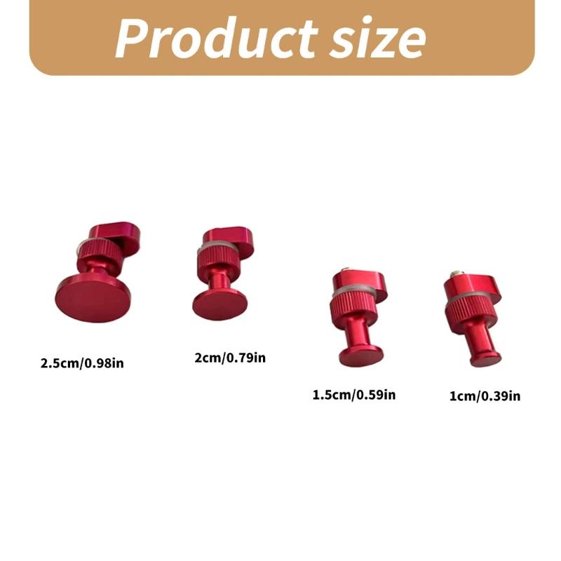 Paint Dent Fix Tool 4Pcs Glues Pulling Tabs Auto Body Paint Dent Repair Tool Dent Remover Hails Damage Fix