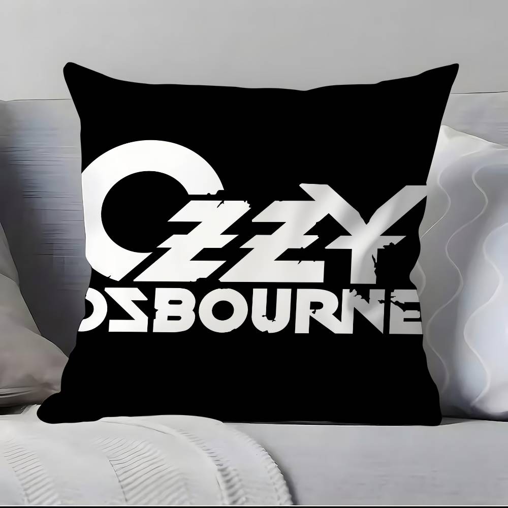 O-Ozzy Osbourne Band Lead Singer Pillow Case Pillowcase Soft Skin Friendly & Comfortable with a Hidden Zipper