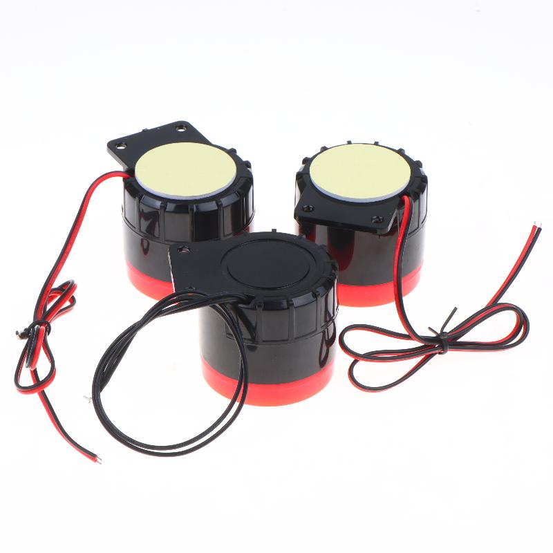 1Pcs High Decibel Sound And Light Alarm 12V 24V 220V Buzzer Anti-Theft Audio Electronic Horn Waterproof Dustproof