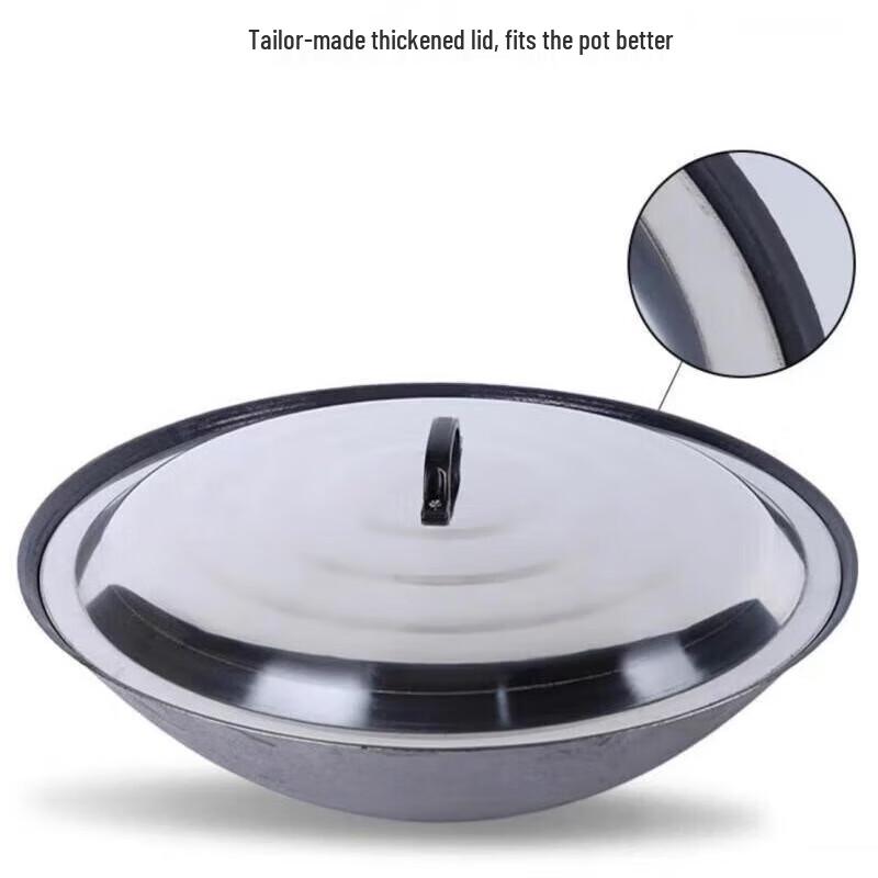 GOWKE Traditional Cast Iron Cooking Pot