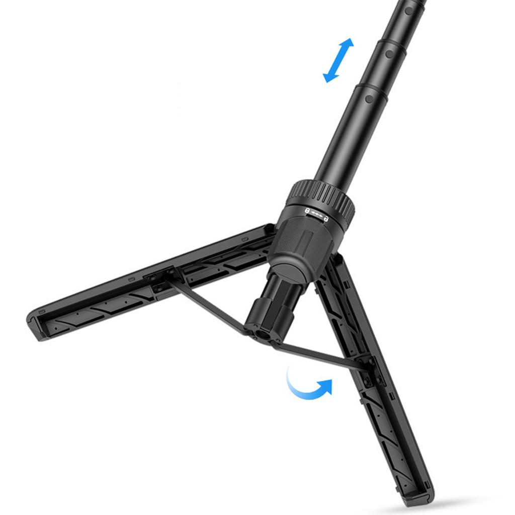 Camera tripod stand outdoor portable clip mobile phone live selfie stick