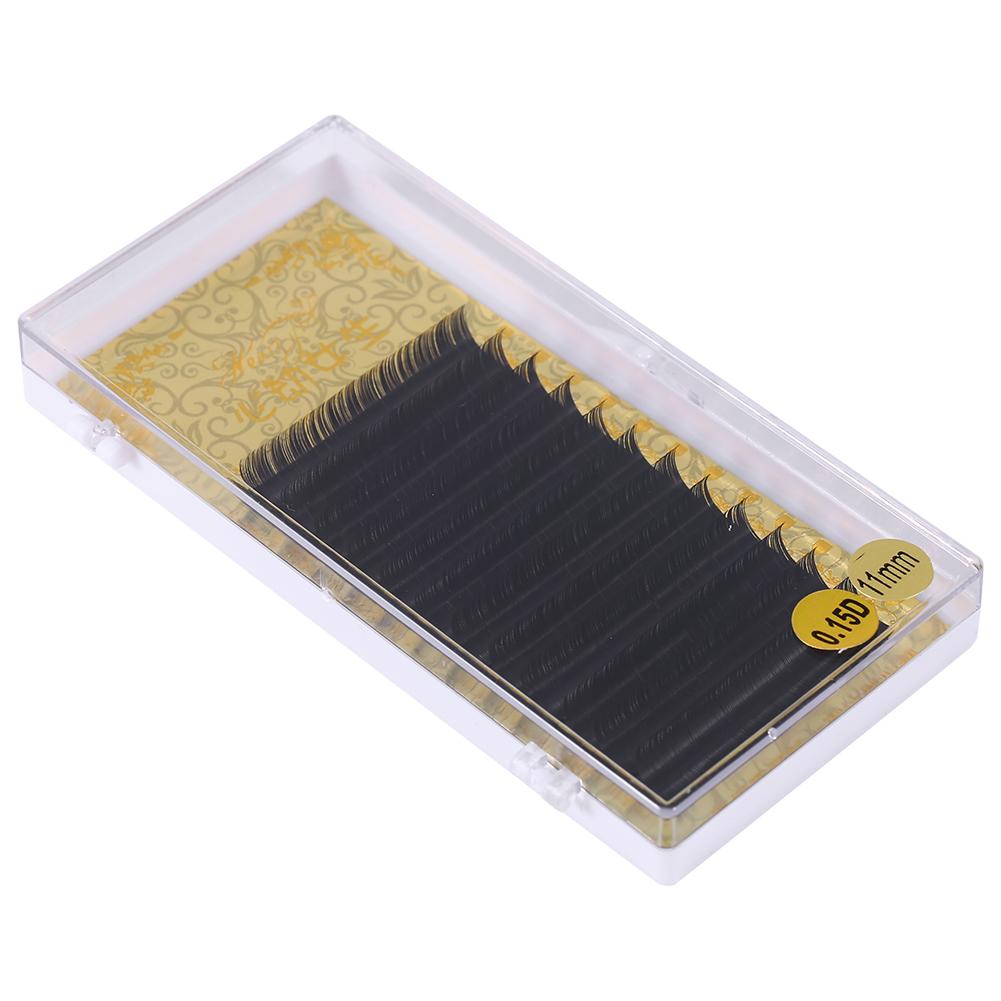 

Imitation Mink Individual Eyelash Extensions Professional Make up False Lashes(0.15B,10mm)