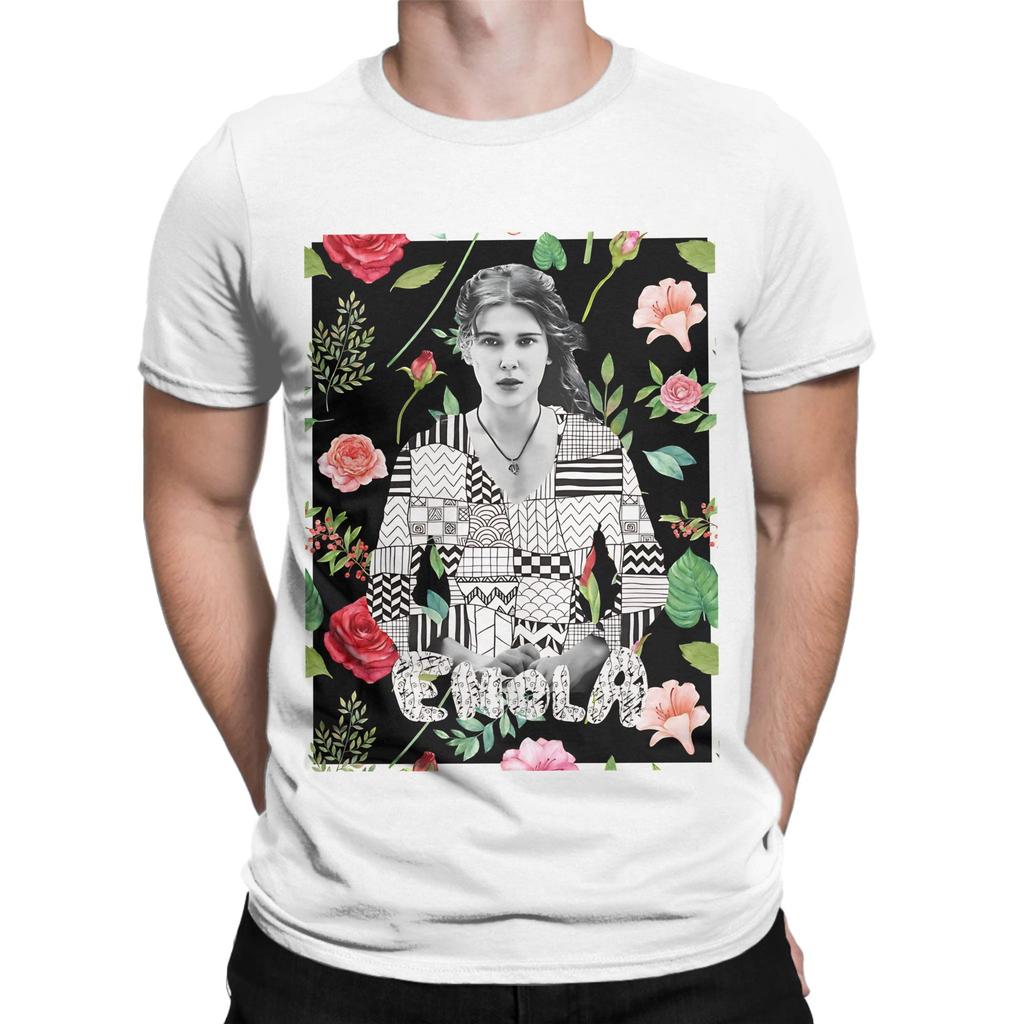 Flower The Enola Holmes Mysteries Novelty 100 Cotton TShirt The Enola Holmes Mysteries Tees Tops For Unisex