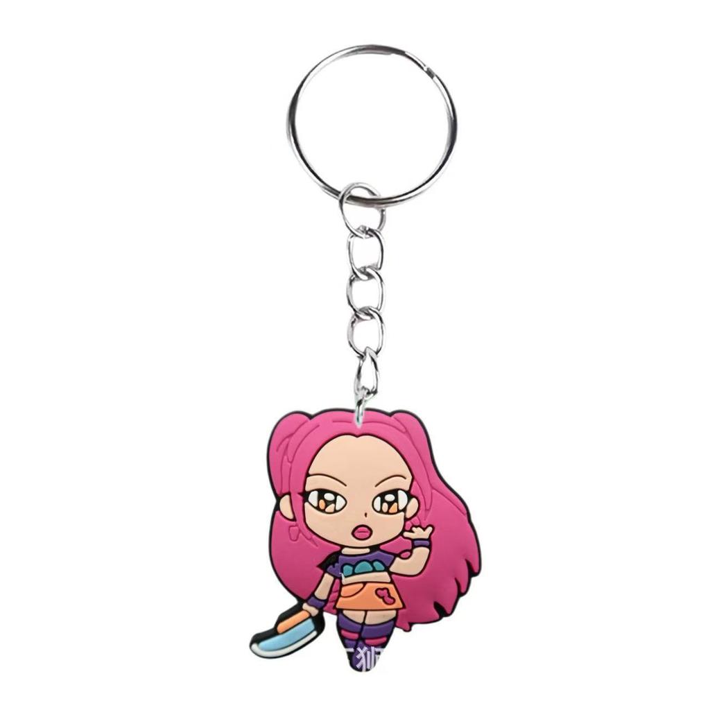 Cartoon Pvc Keychain Pendant, Witch Hunter Pendant, Accessories, Small Gifts.