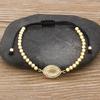 Nidin Hamsa Hand Evil Eye Copper Beads Adjustable Bracelet Lucky Braided Rope Bracelet 5 Styles For Women Men Party Jewelry