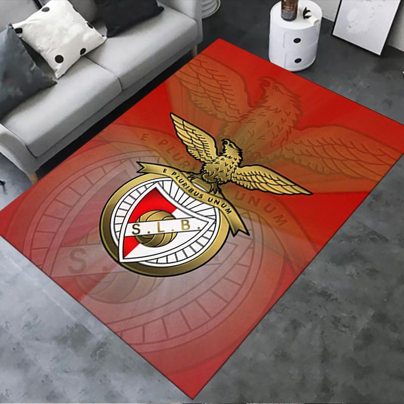 2026 NEW S.L. Benfica Carpet Rug for Living Room Bedroom Home Sofa Decoration,Kids Play Non-slip Floor Mat
