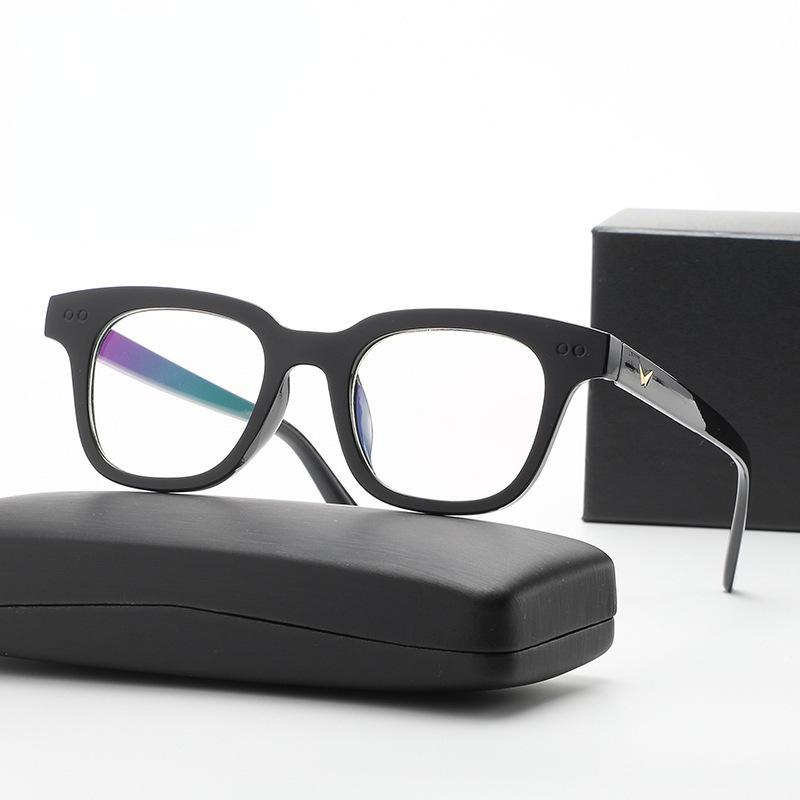 Sunglasses Men'S And Women'S Trendy Retro Color Transparent Glasses Square Frame Sunglasses Jelly Sunglasses