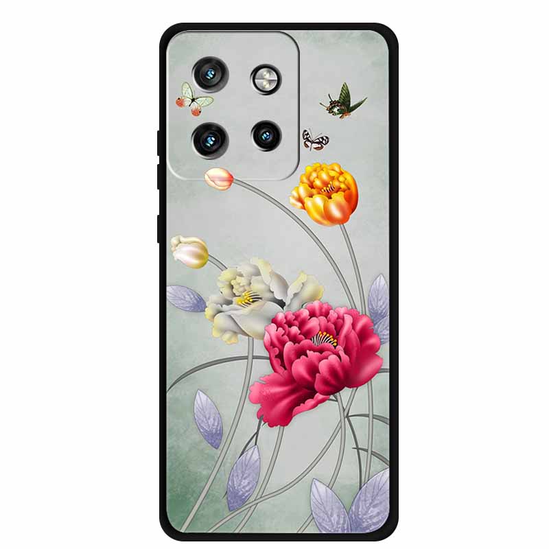 Soft Case For Motorola Moto G75 5G Cover Silicone Print Starry butterfly TPU Soft Phone Cases for Moto G75 Colorful TPU G75 Capa