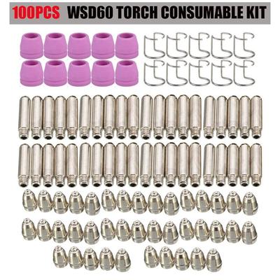Plasma Cutter Cutting Torch Nozzles Consumables WSD-60 SG-55 Plasma Cutter Set