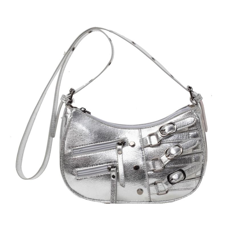 New Vintage Women Shoulder Bag Pu Leather Crossbody Bags Fashion Women's Multi-pockets Messenger Bag Brand Designer Lady Handbag