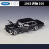 WELLY 1:24 Mercedes Benz 600 Luxury car Alloy Car Diecasts & Toy Vehicles Car Model Miniature Scale Model Car Toy For Children