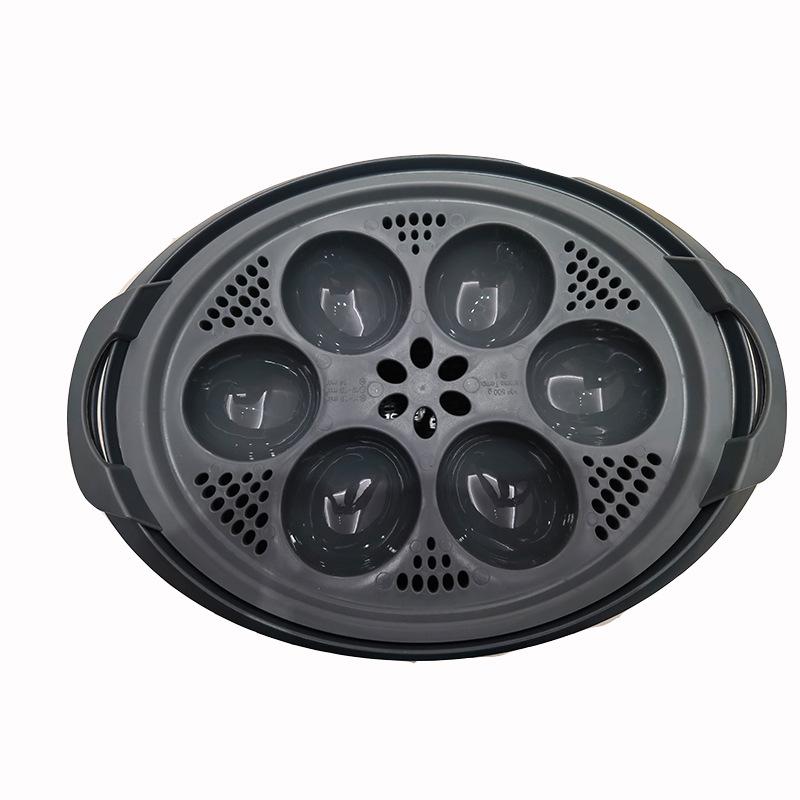 Four-Grid Egg Steamer for Thermomix TM5/TM6 - Poached & Steamed Egg Bowl