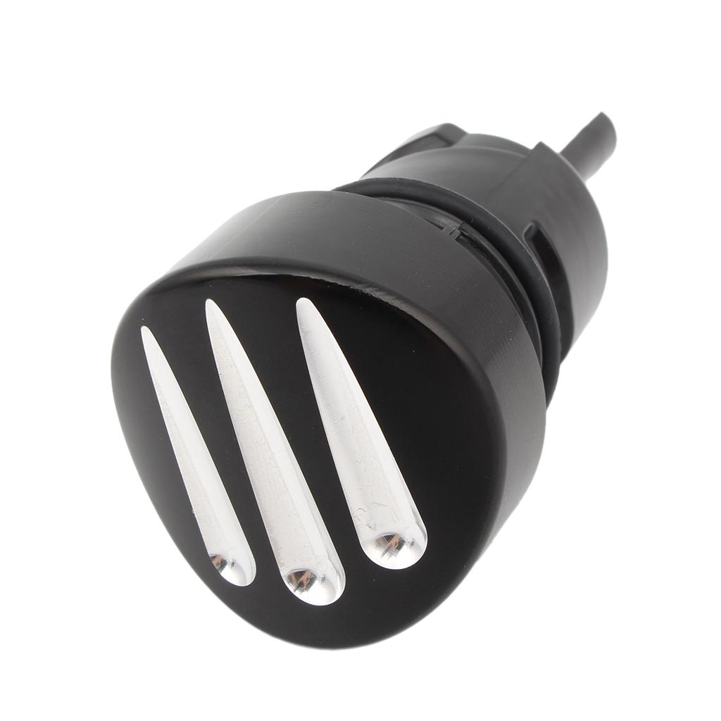 Billet Oil Dipstick Tank Plug Metal Filler Cap Engine Accessory for Harley XL чёрный
