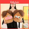 Funny Fruit Plush Keychain Red Book Style Adorable Sausage Mouth Stuffed Toy 30cm 50cm