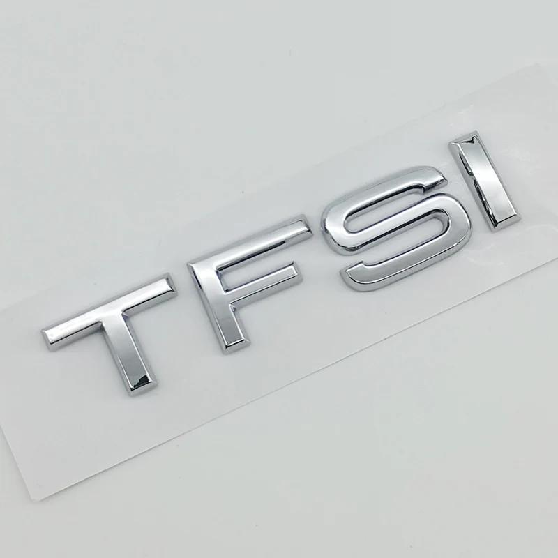 2026 3D ABS Car Sticker TDI TFSI V6T V8T V10 W12 Logo Emblem Trunk Badge Decal For Audi A3 A4 A5 A6 A8 Q3 Q4 Q5 Q6 Q7 Q8 Accessories