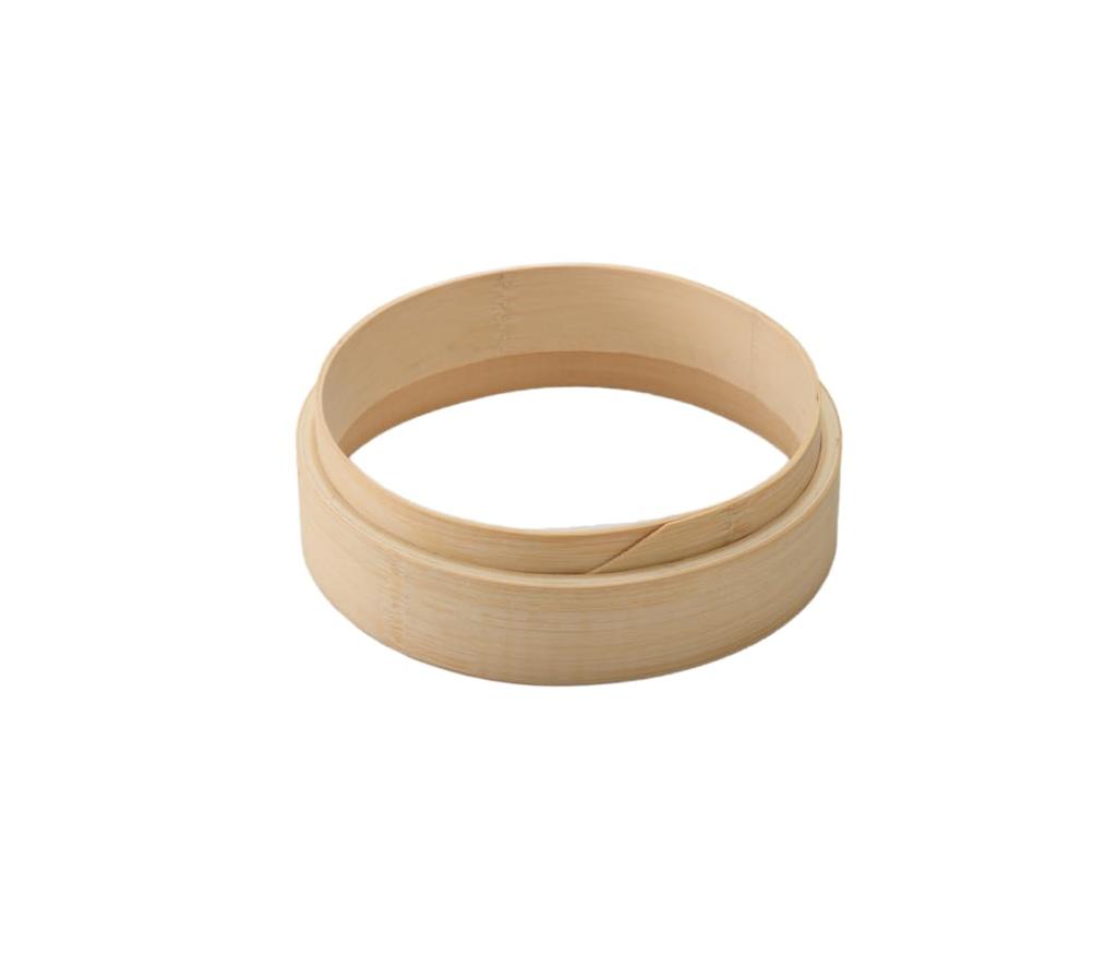 Heist Bamboo Steamer with Base, 24cm, 1 Tier, Includes 20 Dedicated Sheets, Commercial Use, Steamer, FH85024D-11