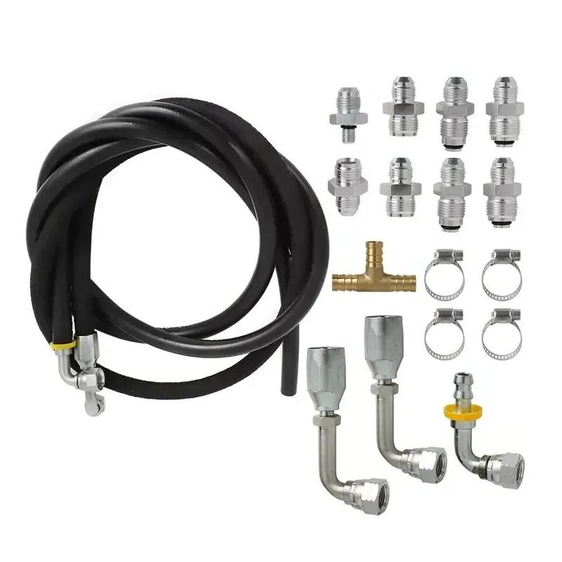 Lenkschlauchanschluss mit 6AN-Anschluss für Hydroboost-Bremskraftverstärker LKW/Auto Lenkschlauchanschluss-Fittings-Kit