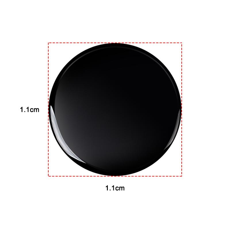 lqbn4 11/14mm car key logo badge sticker for attaching as a backup sticker to the car key For BMW benz Opel Toyota Honda Fiat Nissan