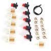 Gas Tank Shut Off Valve Clamp Fuel Filter Fuel Line Kit Lawn Mower Brush Cutter Accessory