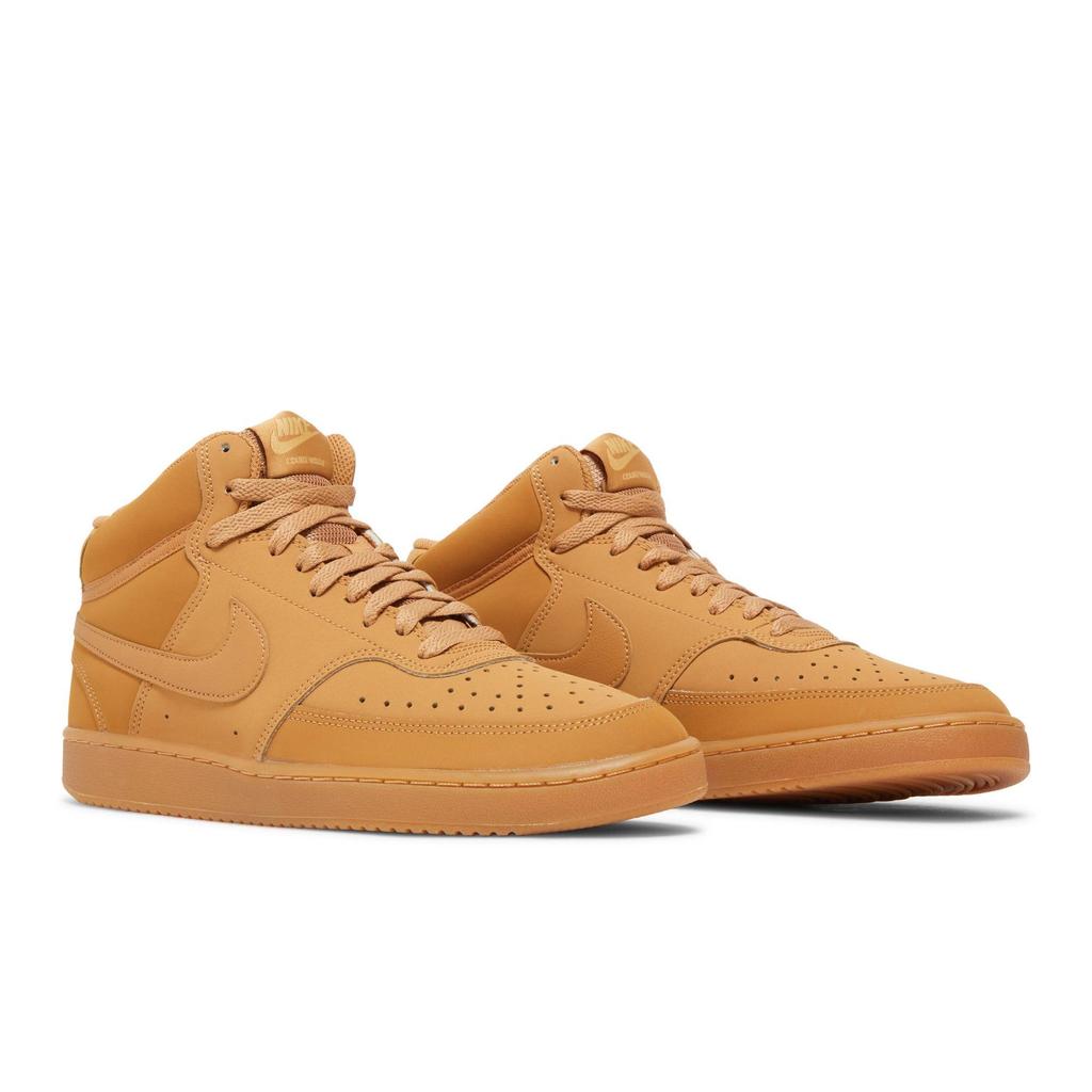 Nike Court Vision Mid 'Flax Twine' (Unisex) Flax / Gum Light Brown / Twine / Flax Skate Shoes CD5466 200