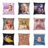 Nicolas Cage povlak na polštář oboustranný potisk povlak na podlahový polštář do auta módní povlak na polštář domácí dekorace