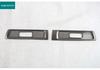 Black Titanium Stainless Steel Speaker Cover for Dongfeng Yipai M8 - Front Panel & Middle Triangle Interior Modification