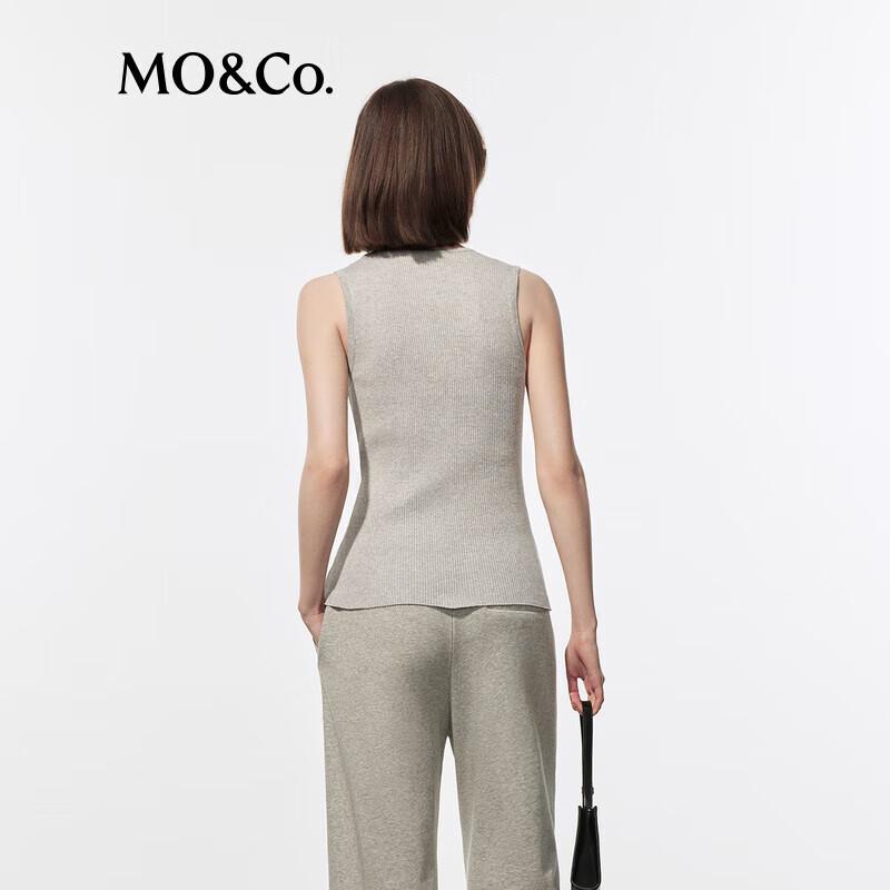 MO&Co. French Style V-Neck Knit Vest