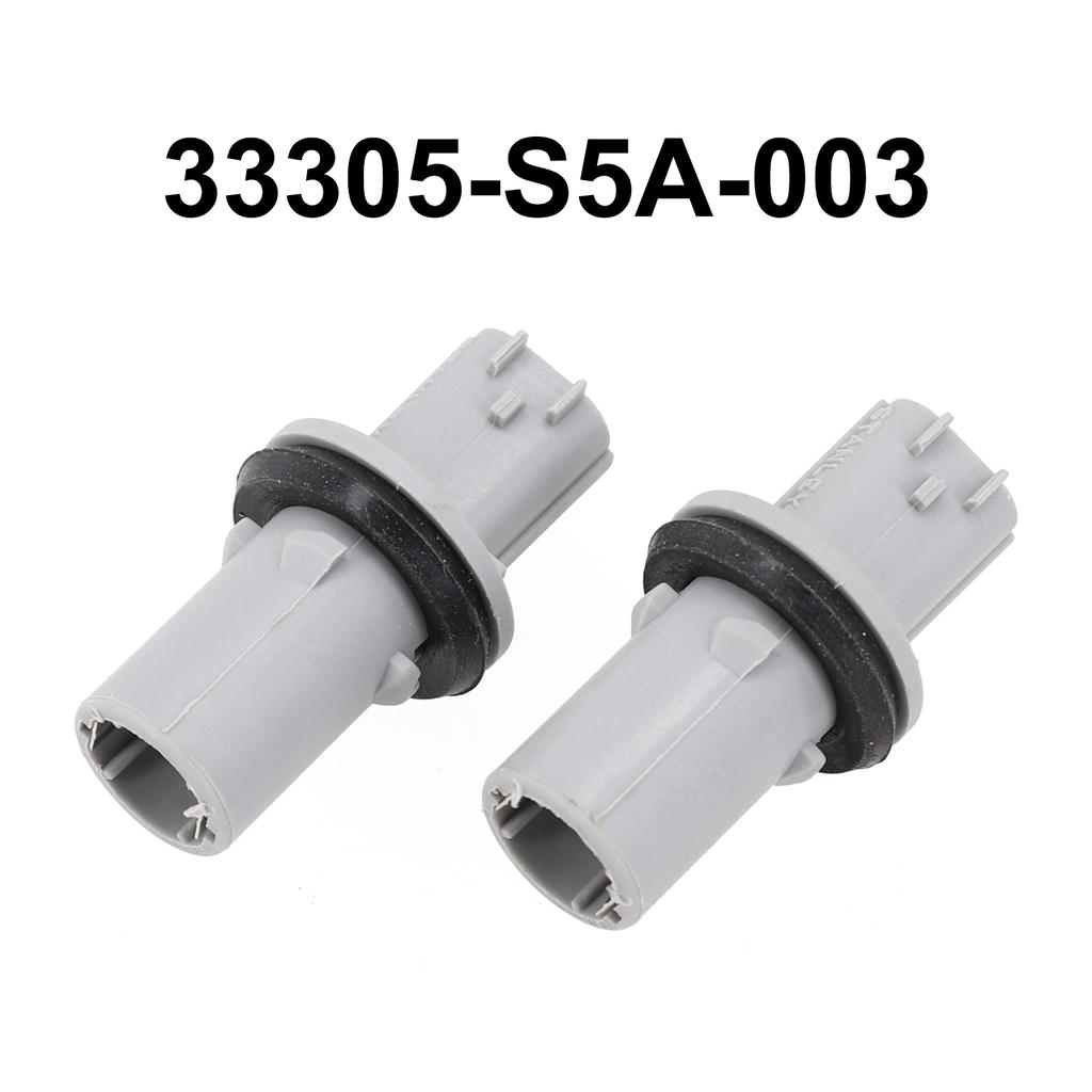 For Acura RL RLX TSX For Honda For Civic Headlight Parking Light Bulb Socket Compatible with Various Models Pack of 2