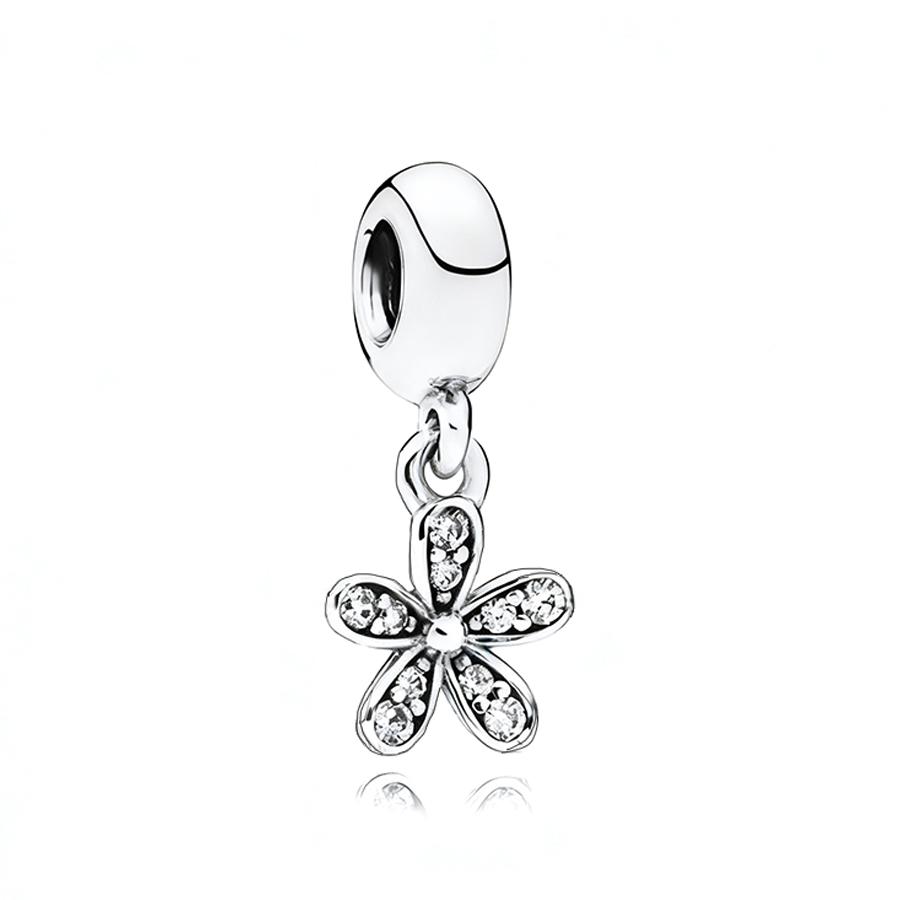 Sparkling Queen & Regal Crown Stones & Enamel Clip Snowflake Flower&Heart Charm Beads Fit Original Bracelet Diy Jewelry