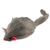 Plush Grey Plush Mouse Cat Toy Soft Long-haired Tail Mice Toys  Relieve Boredom