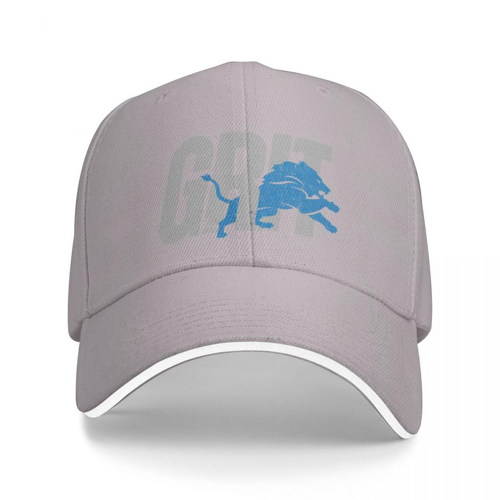 Detroit Grit (Variant) Baseballkeps Hatt Lyxmärke derbyhatt Huva Unisex hattar Dam