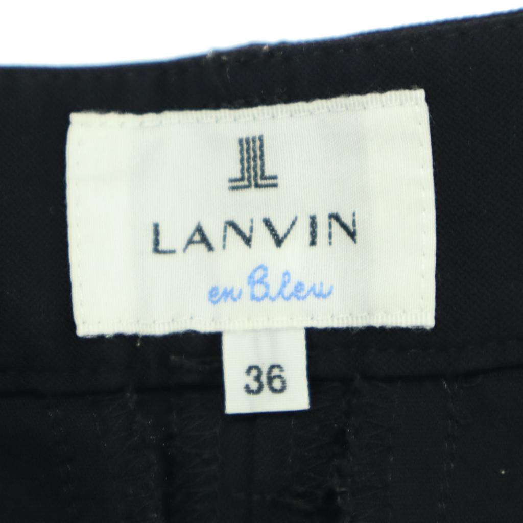 LANVIN en Bleu Made In Japan Slacks Pants 36 Black Women Used