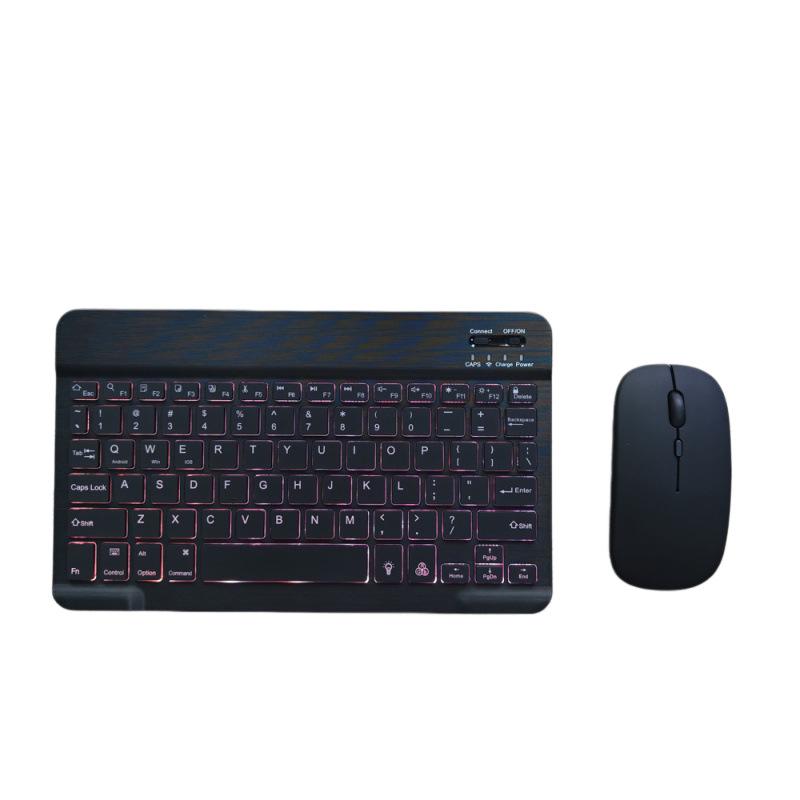 Universal Silent Rechargeable Bluetooth Keyboard for iPad, Mobile Phone, and Tablet