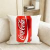 CocaSFashion Cola Various Sizes Square Pillow Case For Car Home Bedchamber Decor