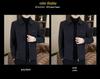 2026 Spring/Autumn Men's Versatile Lapel Jacket Shirt - Casual, Stylish Commuting Wear for Middle-Aged and Young Adults