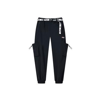 Sports Casual Woven Breathable Long Pants Women Bottoms Legendary-Blue F11W138848F-NV