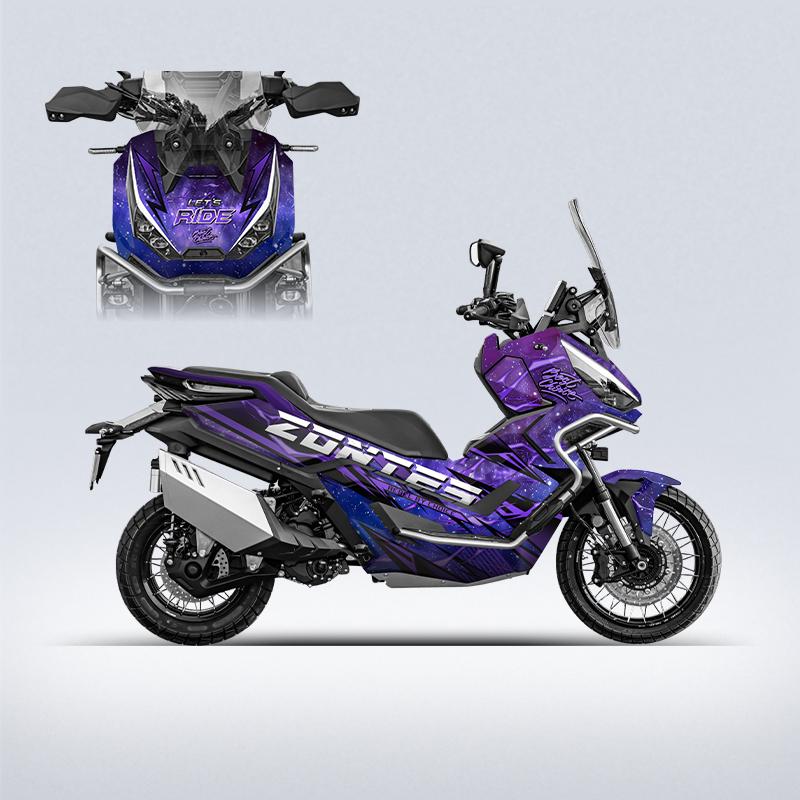 For ZONTES 368G 2024-2026 Model Personalized Full Vehicle Stickers New Design Waterproof Moto Accessories
