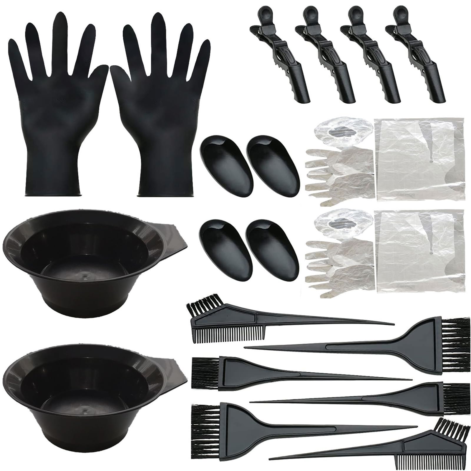 

Краска для волос Профессиональная кисть для окрашивания волос Включает краску для волос Цвет волос Седые волосы Волосы 2 Краска для волос Защита для ушей и окрашивания Идеально подходит для самостоятельного окрашивания волос дома или в качестве