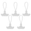 5Pcs Durable Tent Clothing Puller Replacement Pull Fixer Backpack Zipper T-shaped Zipper