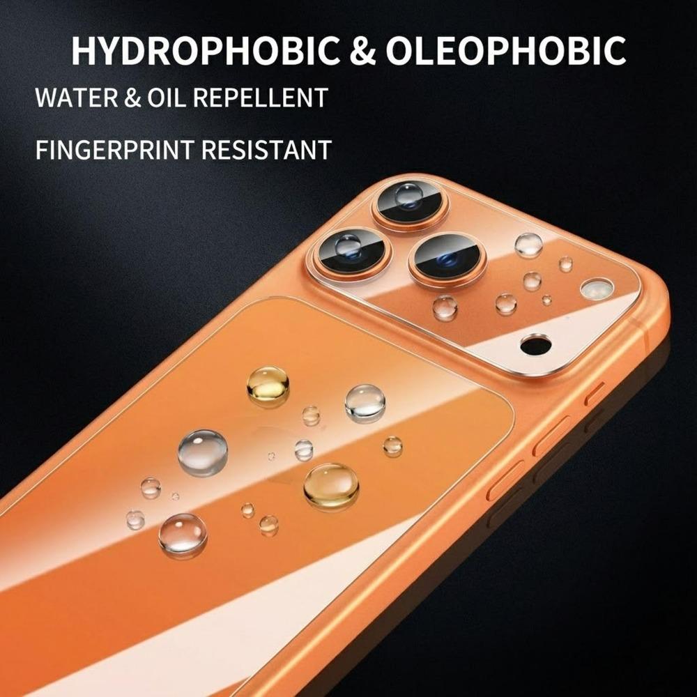 Für iPhone 17 Pro Max 17Pro 1-3 Sätze Weiche PET-Schutzfolien 17PM Ultradünner Rückbildschirm-Schutz Klar Kratzfest Linsenfolie
