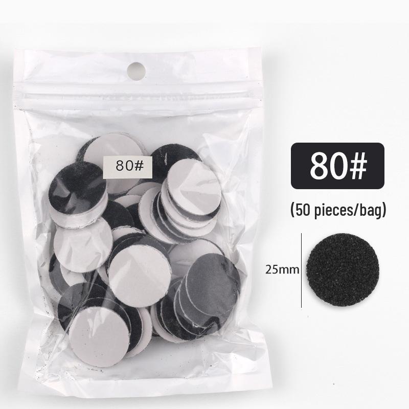 Electric Nail Polish and Pedicure Sanding Set: Exfoliating Sheets & Callus Gauze