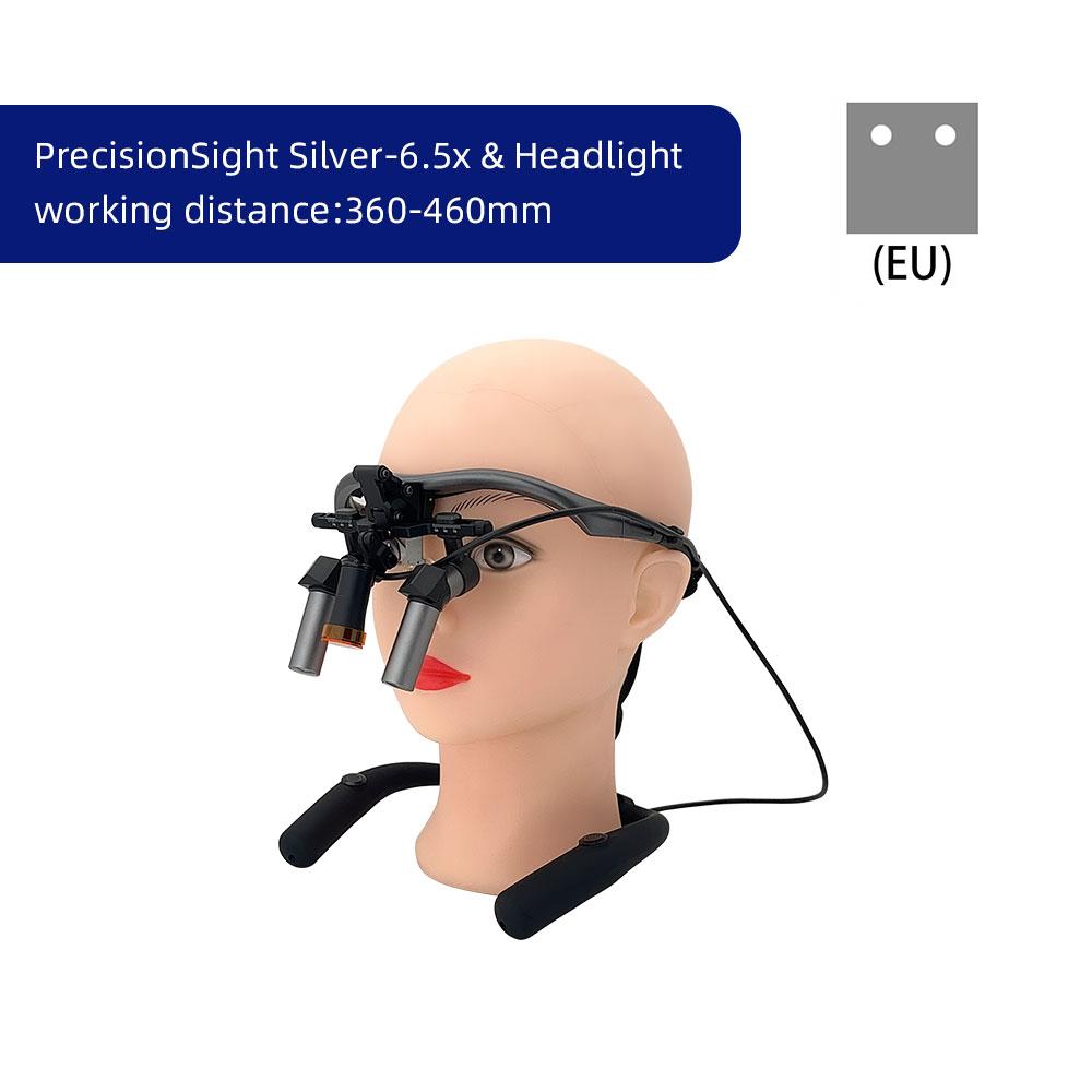 3.5X/4.5/5.5X/6.5X Dental Loupes Headlight Set Wearing Glasses Magnifying The Mirror Oral Glass Surgery Hd Led Equipment