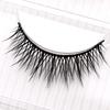 Yousheng 3Pairs False Eyelashes Natural Comfortable To Wear Fiber Cross Makeup Extensions Eye Lashes for Dressing Room