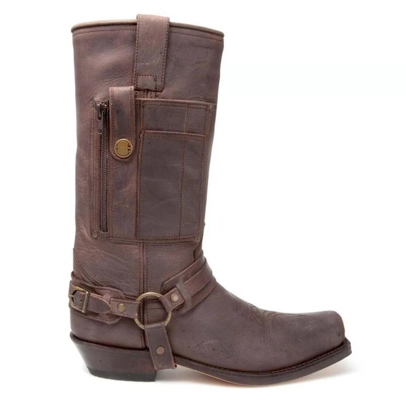 Moda Moda Brytyjscy mężczyźni Najwyższej jakości PU skórzane buty wsuwane oddychające buty Chelsea męskie codzienne Zapatos De Hombre 2024 nowe