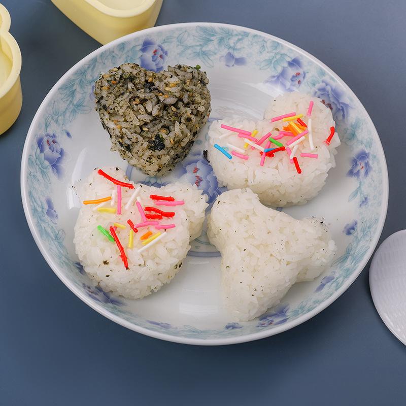 Diy Sushi Mold Onigiri Rice Ball Food Press Triangular Sushi Maker Mold Japanese Home Kitchen Bento Accessories Tools